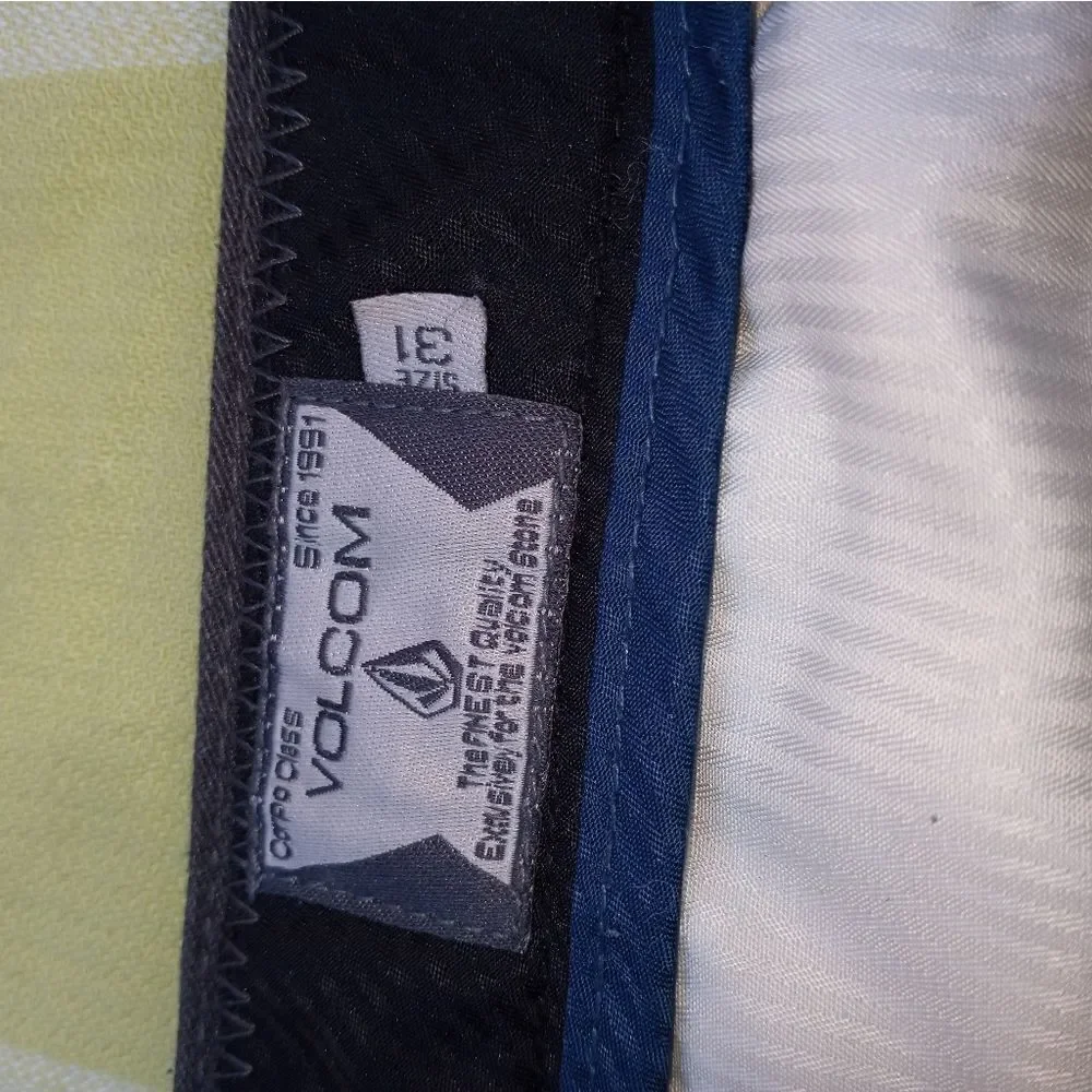 Volcom Size 31 Full Length Zipper Pockets The Finest Quality Men's Pants